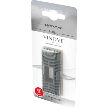 Vinove – Autoparfum – Car Airfreshner – Navulling Silverstone - Navulling Luchtverfrisser