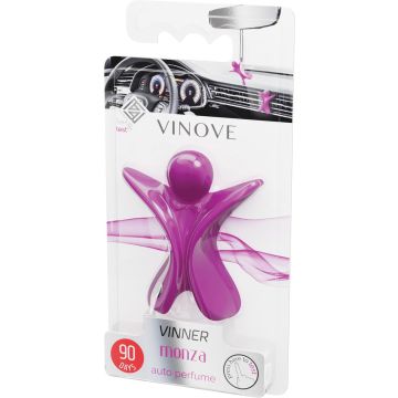 Vinove – Autoparfum – Car Airfreshner - Vinner Monza Dames Polymeer Paars