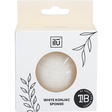 Ilū Konjac Sponge #white 1 U