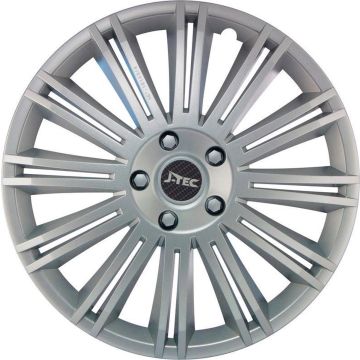 J-Tec Wieldoppen 14 inch Discovery zilver