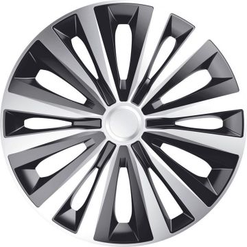 J-Tec Wieldoppen 16 inch Multi zilver/zwart