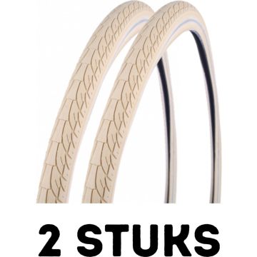 Fietsband - Buitenband - Set van 2 - No Puncture Reflex 26x1.90(50-559) creme