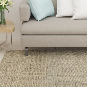 VidaLife Vloerkleed 80x300 cm natuurlijk sisal taupe