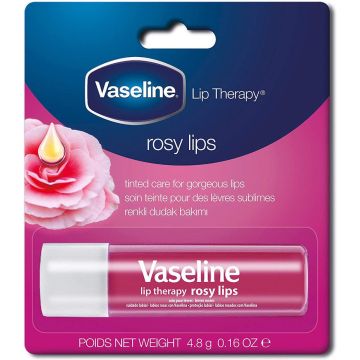 Vaseline Lip Therapy Rosy Lips Lippenbalsem - Stick 1 x 4.8 g - Glans