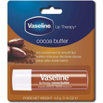 Vaseline Lip Therapy Cocoa Butter Lippenbalsem - Stick 1 x 4.8 g - Glans