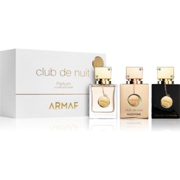 Armaf Club de Nuit a Collector's Pride Parfum Giftset - Club de Nuit Woman Parfum 30 ml + Club de Nuit Milestone Parfum 30 ml + Club de Nuit Intense Woman Parfum 30 ml - cadeauset voor dames