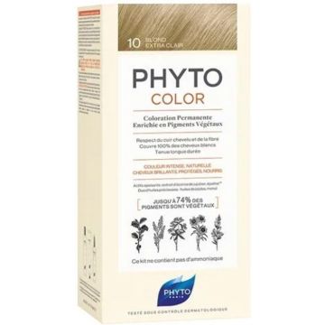 Permanent Colour Phyto Paris Color 10-rubio extra claro