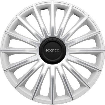 Sparco Wieldoppen 13 inch Torino Zilver - ABS