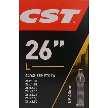 Cst Binnenband 26 X 1.75-1.90-2.30 (40/62-559) 48 Mm Dv