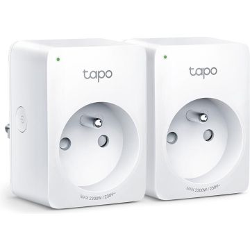 TP-Link Tapo P100 - Slimme Stekker - Smart Plug - 2-pack - WiFi stopcontact - BE