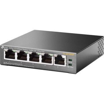 TP-Link TL-SF1005P - Netwerk Switch- Unmanaged -PoE Switch - 5 poorten