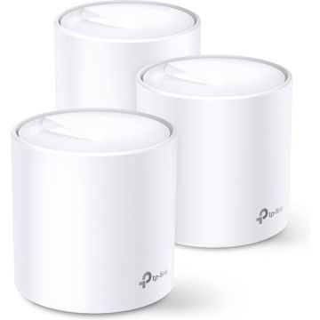 TP-Link Deco X20 - Mesh Wifi - Wifi 6 - 1800 Mbps - 3-pack - 2020