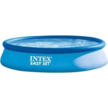 Intex Easy Set Opblaaszwembad Met Filterpomp 457 Cm Blauw