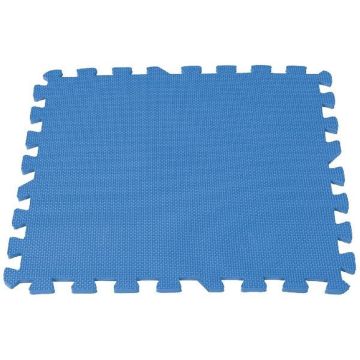 Intex Vloertegels - 8 Stuks - Blauw - 50x50 cm