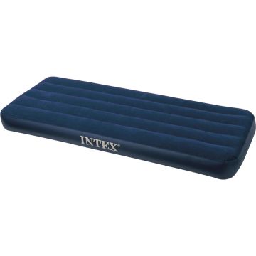 Intex Downy Twin Luchtbed - 1-persoons - 191x76x22 cm