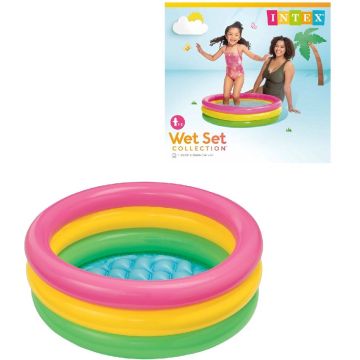 Intex Sunset Glow Zwembad - Opblaaszwembad - 86cm