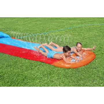 Bestway H2OGO Waterglijbaan Tsunami Splash Ramp Double Slide