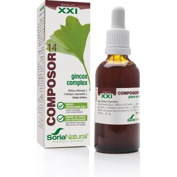 Soria Natural Composor 41 Gincox Complex 50 Ml