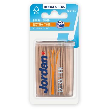 Jordan Dental Sticks Extra Thin 140ST