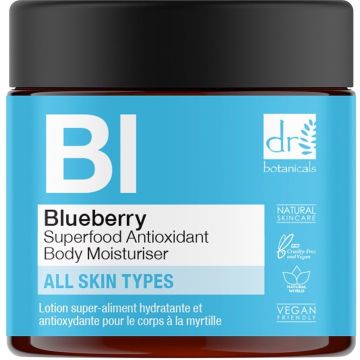 Dr Botanicals – Blueberry – Superfood Antioxidant Body Moisturiser – 60 ml