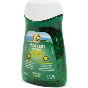 Moller's Moller's Dobbel Omega 3 112 Capsules