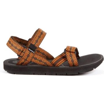 Source Sandalen Stream Heren Eva/polyester Bruin/geel Mt 47