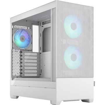 ATX Semi-tower Box Fractal Pop Air White