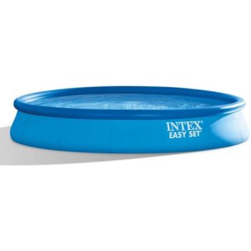 Intex Easy Set Opblaaszwembad Met Filterpomp 457 Cm Blauw