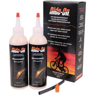 Ride-on Bandenreparatiesmiddel Mountainbike 200 Ml 2-delig