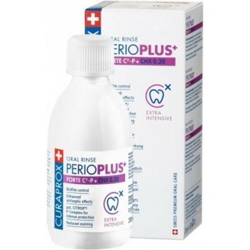 Curaprox Mondspoeling Perio Plus+ Forte CHX 0.20% 200 ml