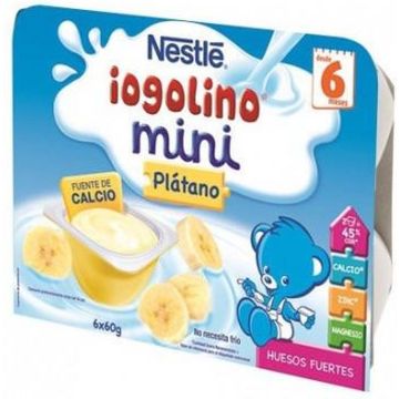 Nestle Nestle Mini Dairy Child With Banana 6 X 60g