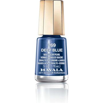 Mavala Nagellak 269 Deep Blue - Blauw