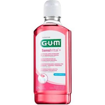 Sunstar Gum Sensivital Mouthwash With Fluor 500ml