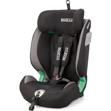 Sparco kinderstoel SK5000I (Isofix) Zwart/Grijs i-Size 76-150cm (ECE-R129/03)