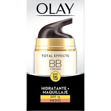 Hydrating Cream with Colour Total Effects Bb Cream Olay Spf 15 (50 ml)