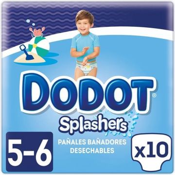 Dodot Dodot Splashers Disposable Swimsuit Size 5-6 + 14 Kg 10 U