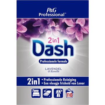 Dash Waspoeder lavendel en kamille - Pak x 110 stuks