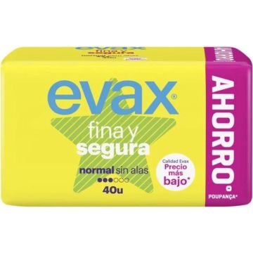 Evax Fina &amp; Segura Normal Sanitary Towels 40 Units