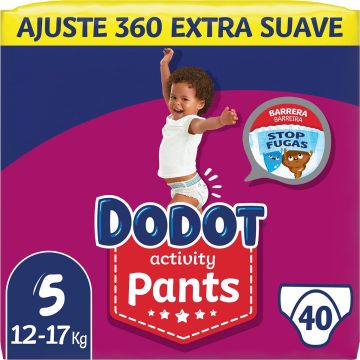 Dodot Dodot Pants Activity Size 5 Diaper-panties 12-17 Kg 40 U