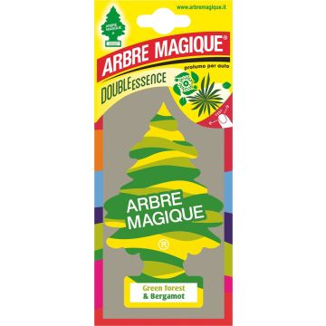 Arbre Magique Luchtverfrisser 12 X 7 Cm Forest &amp; Bergamot Groen