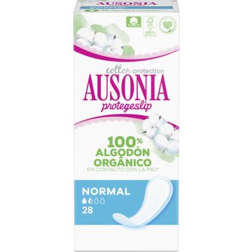 Normaal inlegkruisje ORGANIC Ausonia (28 uds)