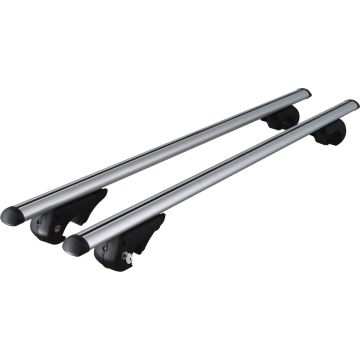 Pro Plus Dakraildrager - Lengte 120 cm - Aluminium - Maximale Belasting 90 kilo - 2 stuks