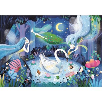 Clementoni Supercolor Puzzel - A Fairy Night - 104 Stukjes