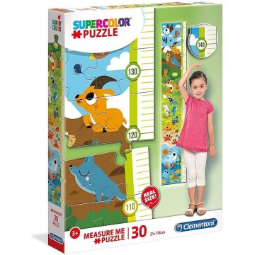 Clementoni Legpuzzel Supercolor Measure Me Junior 30 Stukjes