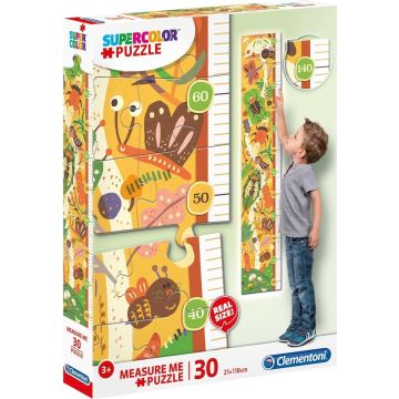 Clementoni Legpuzzel Measure Me The Bugs' House 30 Stukjes - puzzel - meetlat - kerst - kerstcadeau - kerstcadeautje