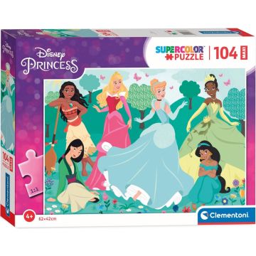 clementoni maxi puzzel disney prinses, 104st.