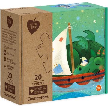 Clementoni Legpuzzel Sweet Dreams 2-in-1 40 Stukjes