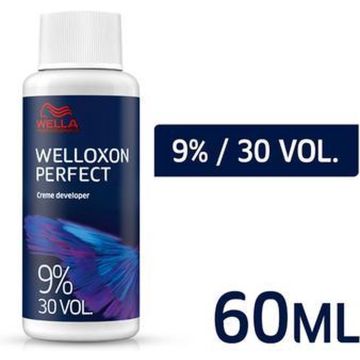 Oxiderende Haarverzorging Welloxon Wella 30 vol 9 % (60 ml)