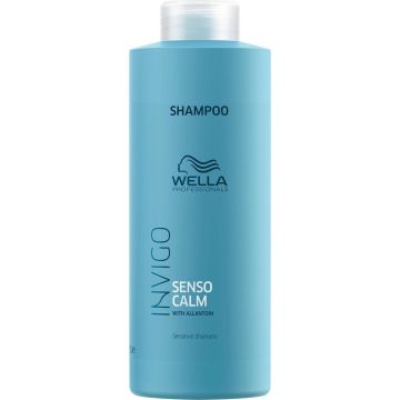 Wella Invigo Balance Senso Calm Sensitive Shampoo 1000 ml - Normale shampoo vrouwen - Voor Alle haartypes