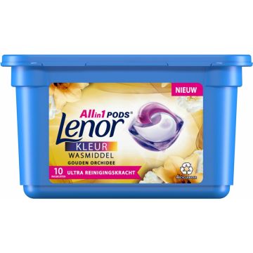 Lenor Wasmiddel All-in-1 Pods Gouden Orchidee 10 stuks